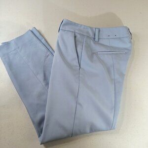 Express Columnist Ankle Low Rise Size 00 Short Light Blue Stretch Pants